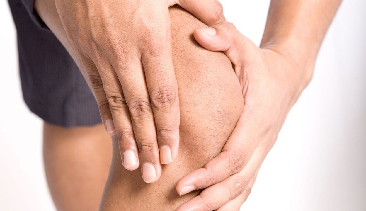 Dor na articulación do xeonllo na artrite e artrose