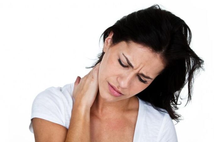Dor de pescozo por osteocondrose