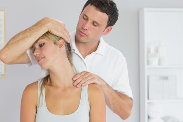 Terapia manual para osteocondrose cervical